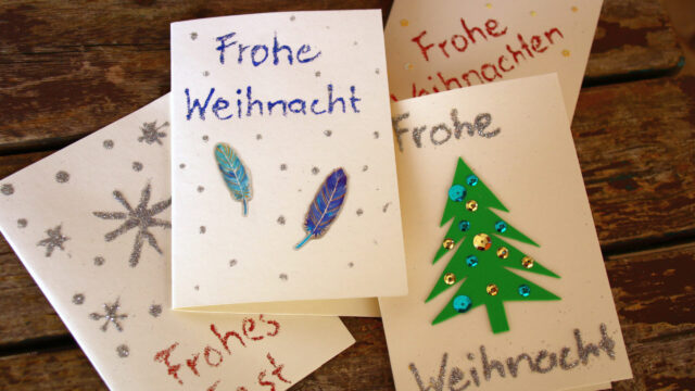 weihnachtskarten   bastelideen