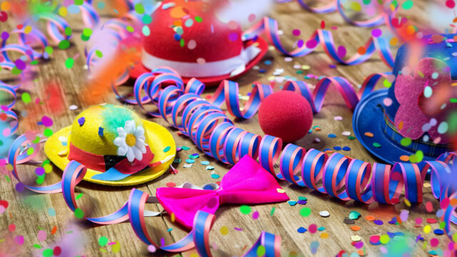 Faschingshintergrund